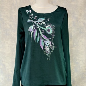 Bluza pictata, unicat - Artynos.ro