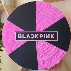 Piñata pinata piniata Black Pink, Jucarii si echipamente pentru copii, Jocuri de miscare, Arta de hartie, Produse fabricate din materiale reciclate, ARTYNOS