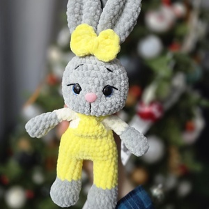 Iepuraș croșetat , Jucării și echipamente pentru copii, Accesorii sport, Accesorii pentru alte jocuri și sporturi, Croșetat, ARTYNOS