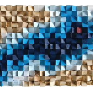 THE TRENCH, tablou 3D din lemn masiv, 60x120cm, Casă & Stil de viață, Accesorii pentru decorat casa, Picturi murale, Panouri și tablouri, panouri decorative, Prelucrarea lemnului, Pictură, ARTYNOS