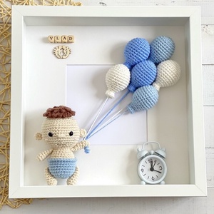 Tablou “Welcome Baby” pentru camera copiilor Tablou “Welcome Baby” pentru camera copiilor