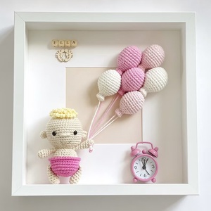 Tablou “Welcome Baby” pentru camera copiilor Tablou “Welcome Baby” pentru camera copiilor
