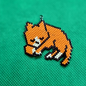 Pandantiv Garfield, Bijuterii, Coliere, Coliere cu pandantive, Cusatura, ARTYNOS