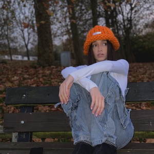 Palarie Clementine Bucket , Îmbrăcăminte și modă, Eșarfe, pălării, fularuri, Căciulă, Împletitură, Croșetat, ARTYNOS